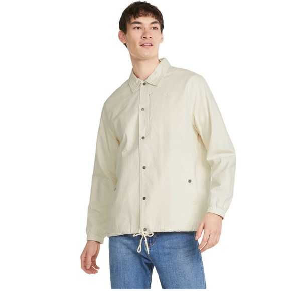 PUMA MMQ Seersucker Shirt Jacket - Picture 1 of 16
